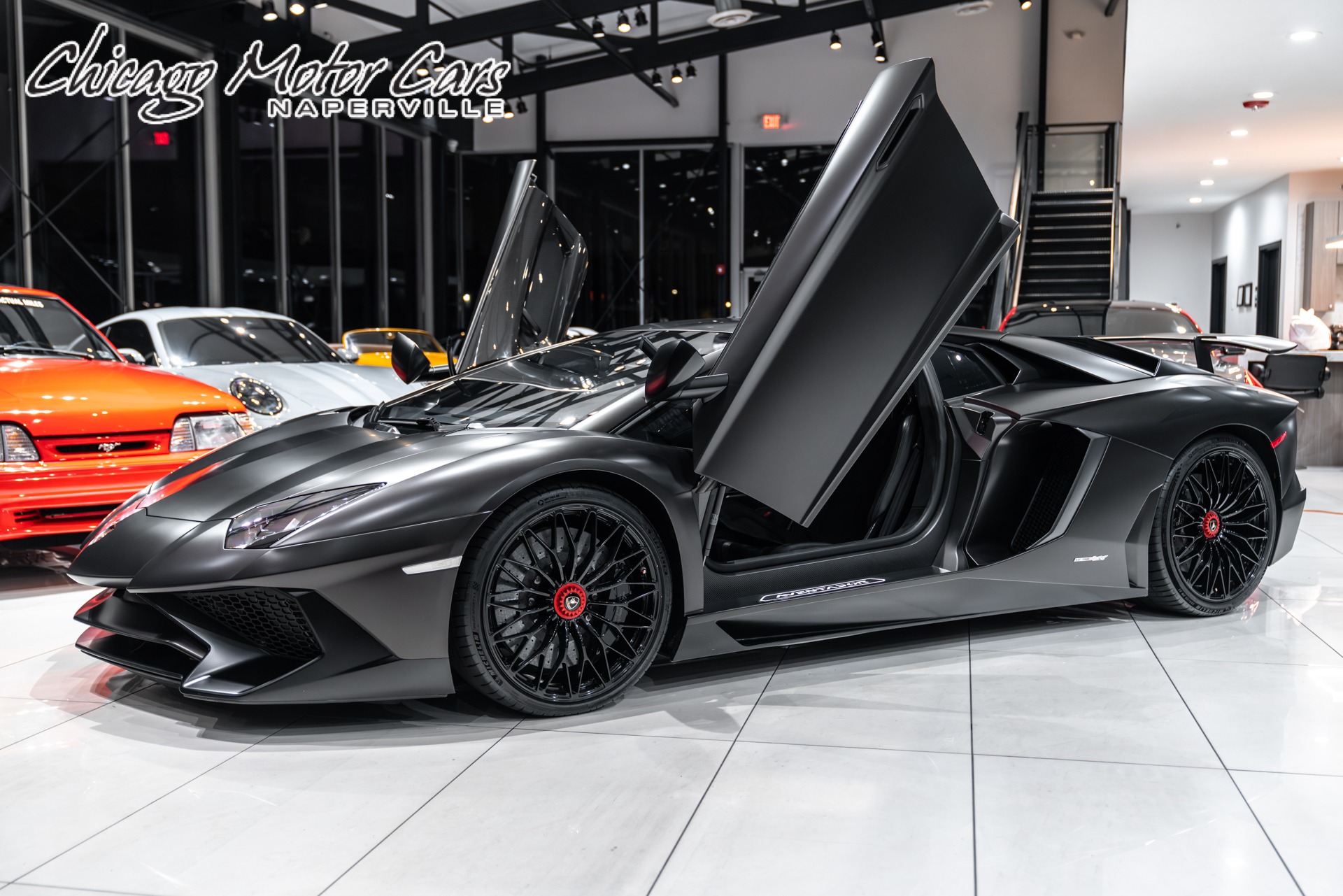 【1 of 999・カスタム品】Lamborghini Aventador SV Used 2016 Lamborghini Aventador SV Coupe LP750-4 Factory Matte